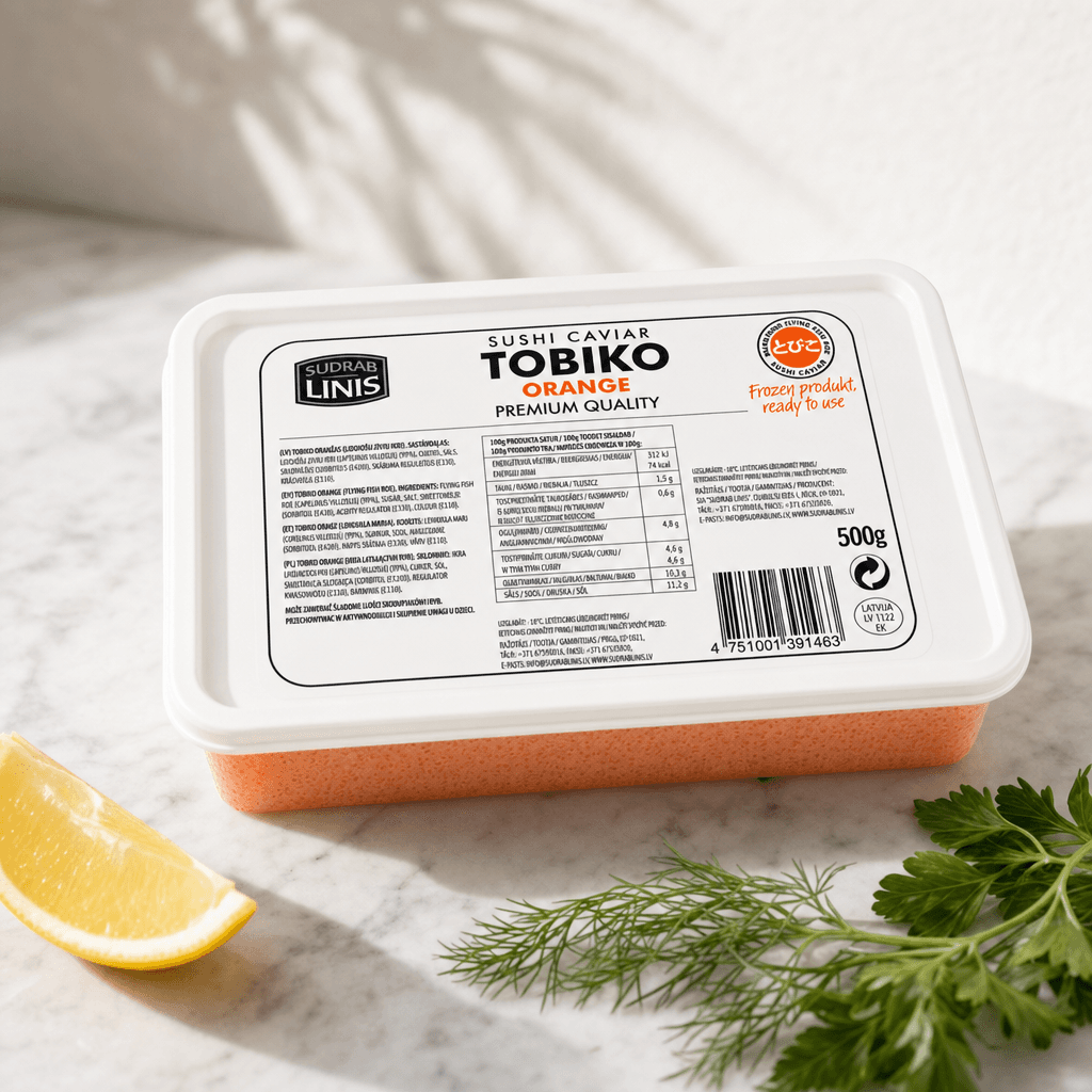 Tobiko pomarańczowe 500 g